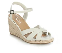 Women's Blue Aura Avery Wedges