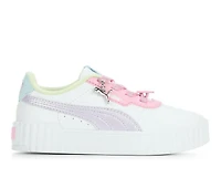 Girls' Puma Little Kid Carina 3.0 Block Party Sneakers