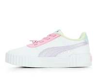 Girls' Puma Little Kid Carina 3.0 Block Party Sneakers