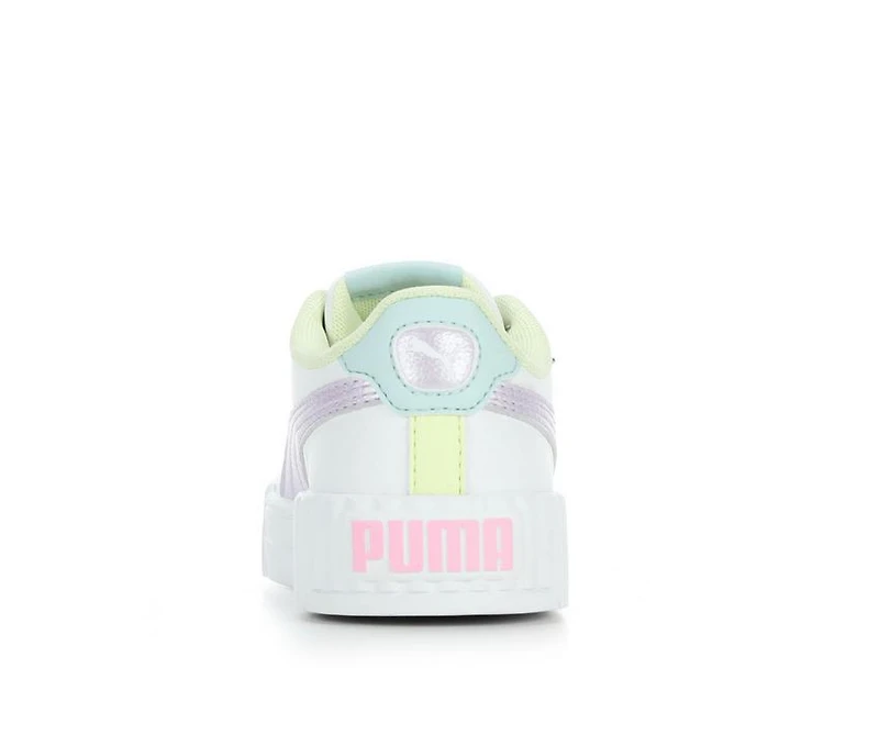 Girls' Puma Little Kid Carina 3.0 Block Party Sneakers