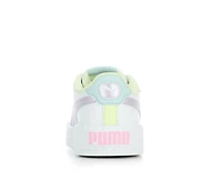 Girls' Puma Little Kid Carina 3.0 Block Party Sneakers