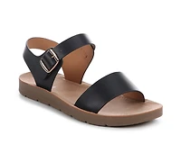 Women's Blue Aura Plenty-S Sandals