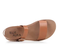 Women's Blue Aura Plenty-S Sandals