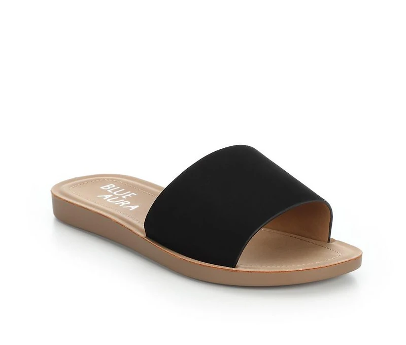 Women's Blue Aura Inline Sandals