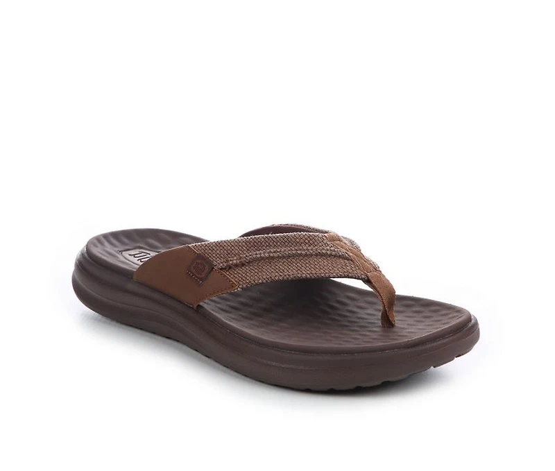 Men's HEYDUDE Finn Flip Braided Flip-Flops