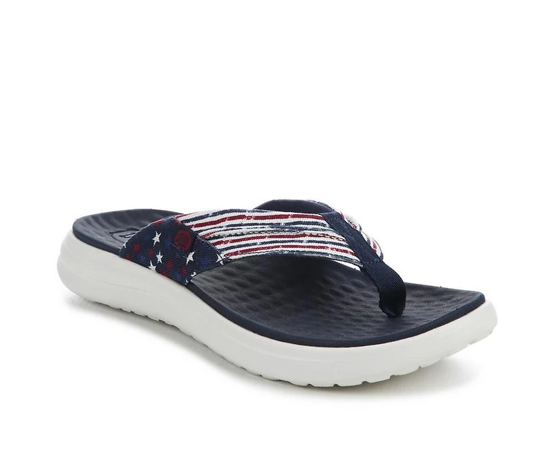 Men's HEYDUDE Finn Flip Americana Flip-Flops