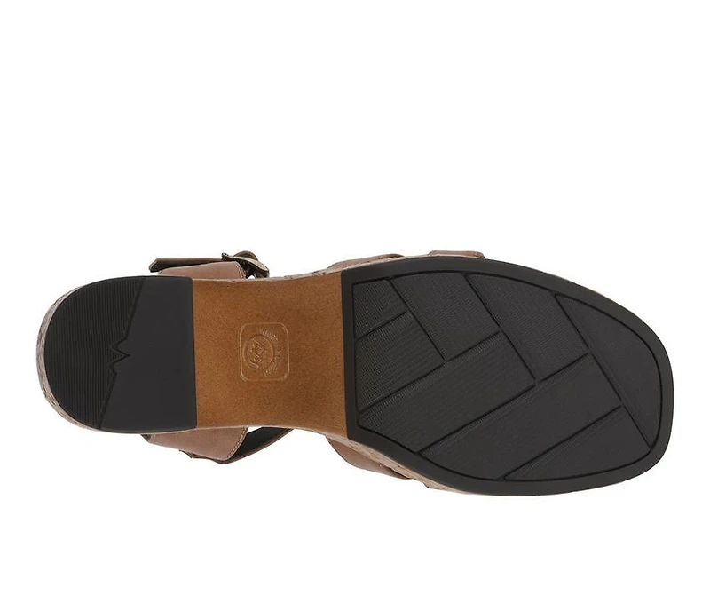 Women's White Mountain Barista Platform Sandals