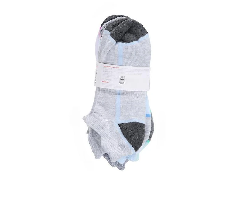Sof Sole 6 Pair Women's Arch Stripes No Show Socks