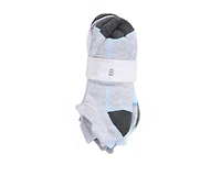 Sof Sole 6 Pair Women's Arch Stripes No Show Socks