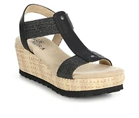 Women's Blue Aura Jenna Wedges