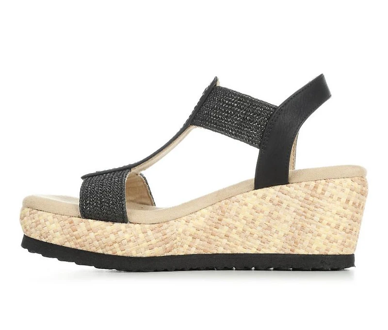 Women's Blue Aura Jenna Wedges