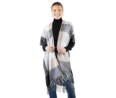 AW Items Checkered Kimono