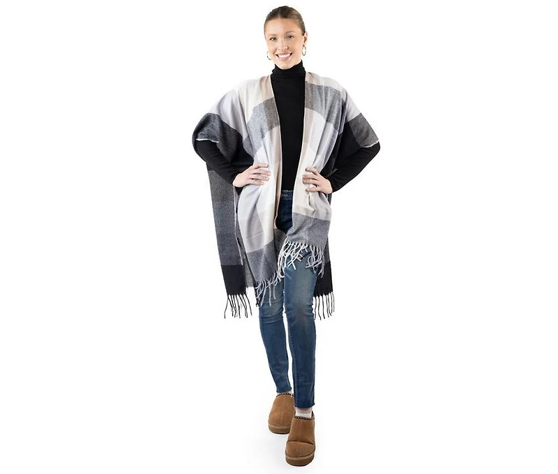 AW Items Checkered Kimono