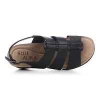 Women's Blue Aura Amelia Sandals