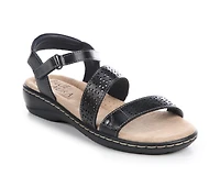 Women's Blue Aura Taren Sandals