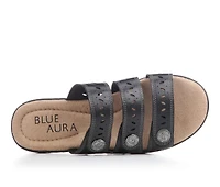 Women's Blue Aura Kathy Sandals
