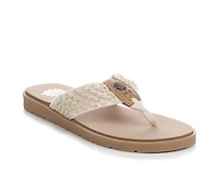 Women's Yellow Box Florina Flip-Flops