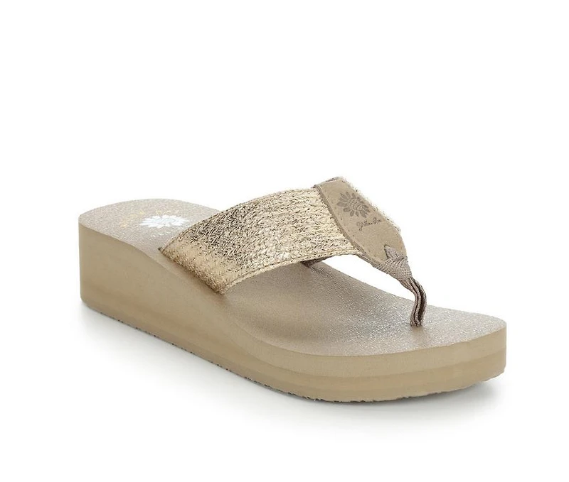 Women's Yellow Box Leyla Flip-Flops