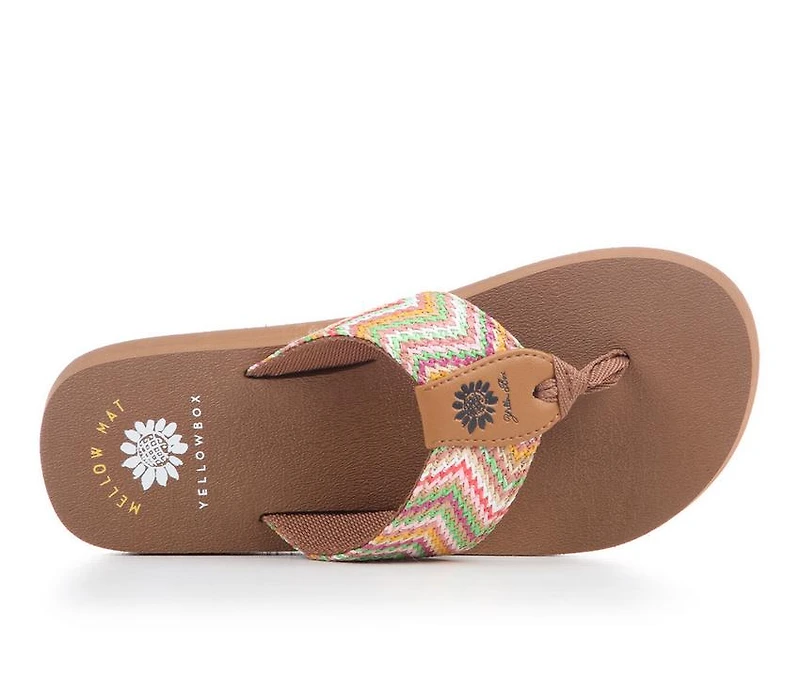 Women's Yellow Box Nasima Flip-Flops