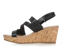 Women's Blue Aura Daria Wedges