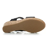 Women's Blue Aura Daria Wedges