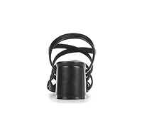 Women's Blue Aura Jenny Dress Sandals