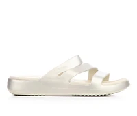 Women's Crocs Getaway Metallic Strappy Sandals