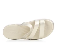 Women's Crocs Getaway Metallic Strappy Sandals