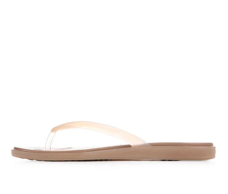 Women's Crocs Miami Jelly Round Toe Flip