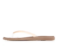 Women's Crocs Miami Jelly Round Toe Flip