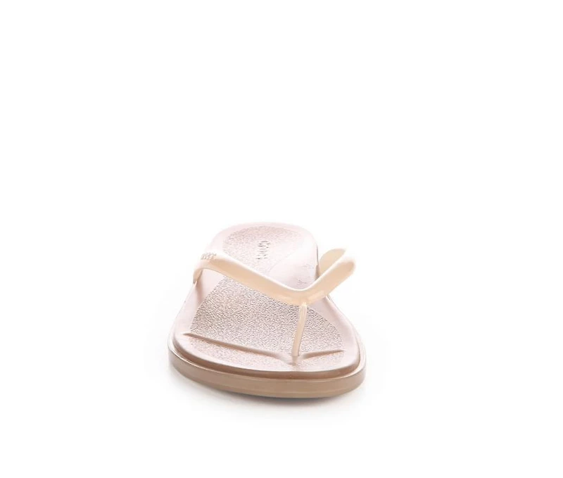 Women's Crocs Miami Jelly Round Toe Flip