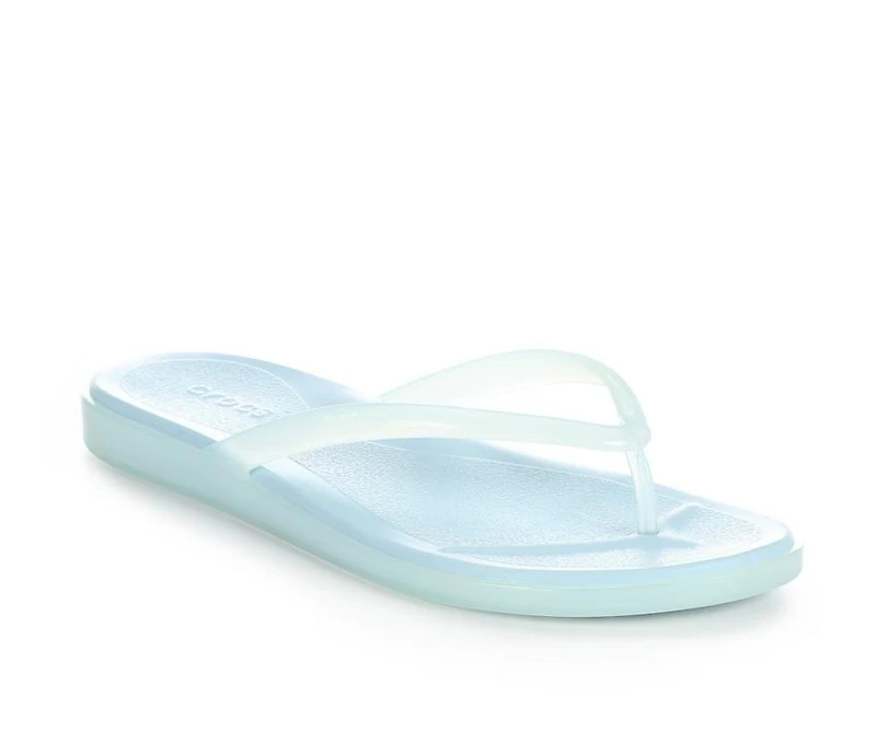 Women's Crocs Miami Jelly Round Toe Flip