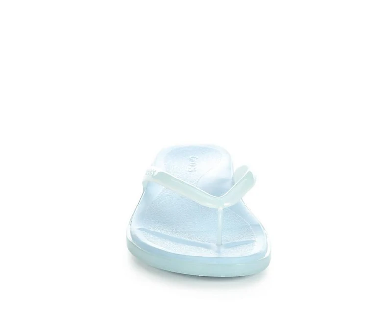 Women's Crocs Miami Jelly Round Toe Flip