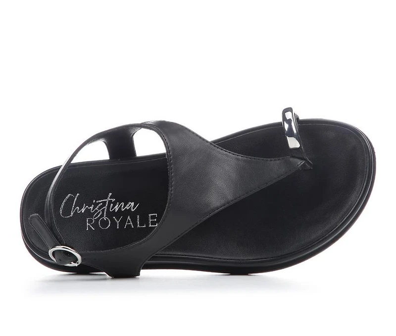 Women's Christina Royale Blueblle Footbed Sandals