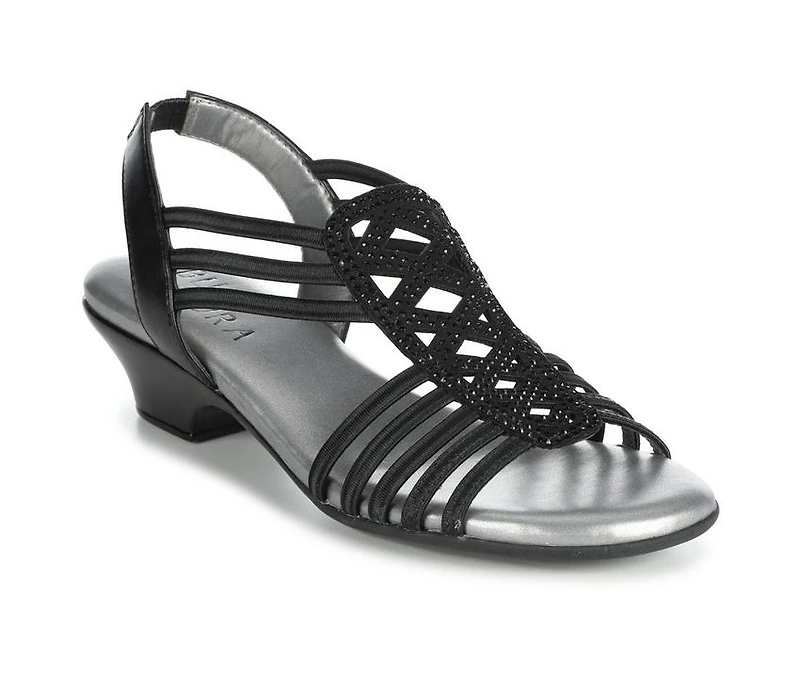 Women's Blue Aura Ellian Dress Sandals