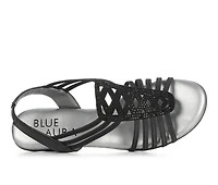 Women's Blue Aura Ellian Dress Sandals