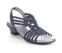 Women's Blue Aura Ellian Dress Sandals