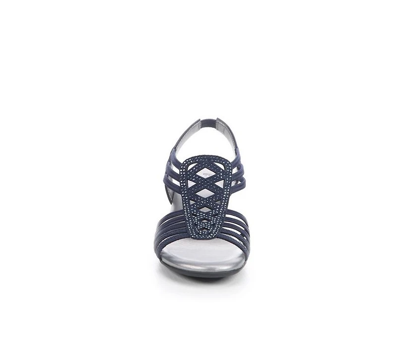 Women's Blue Aura Ellian Dress Sandals