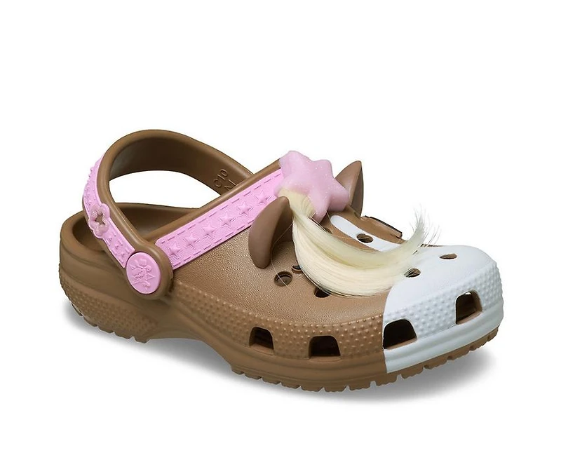 Girls' Crocs Little Kid Classic IAM Horse Clogs