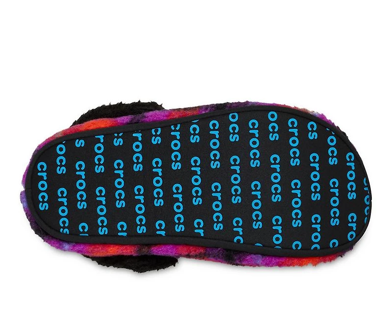Women's Crocs Classic Cozzzy Plaid Slipper Clogs