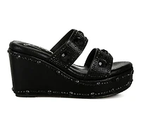 Women's London Rag Iki Diki Wedges
