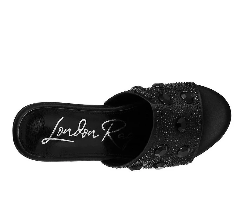 Women's London Rag Meta Charts Platform Sandals