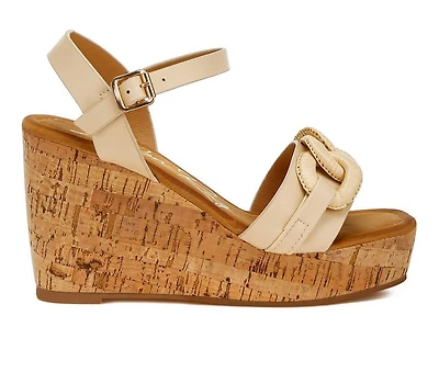Women's London Rag Emelda Wedge Sandals