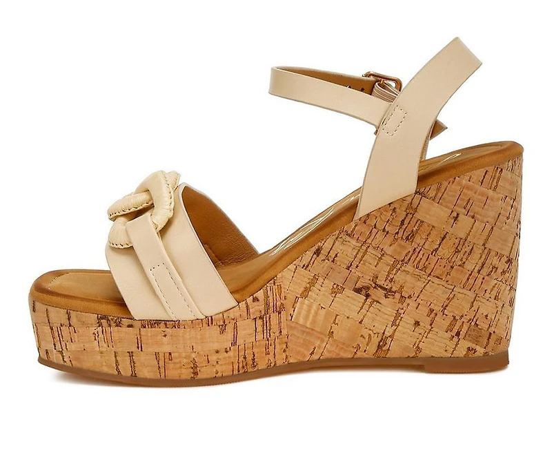 Women's London Rag Emelda Wedge Sandals