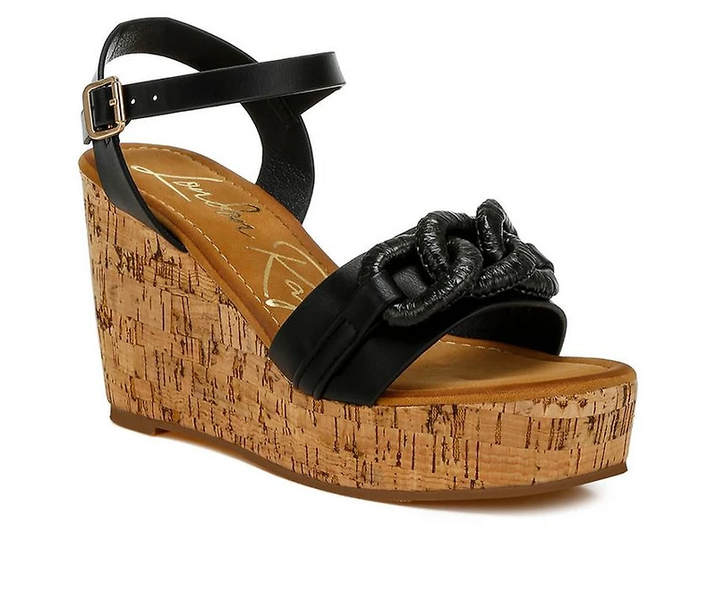 Women's London Rag Emelda Wedge Sandals