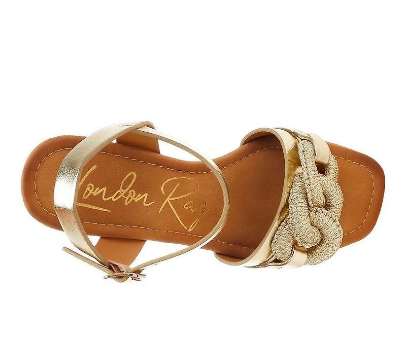 Women's London Rag Emelda Wedge Sandals
