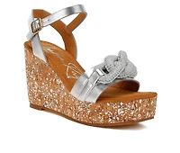 Women's London Rag Emelda Wedge Sandals