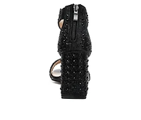 Women's London Rag Cady Rhinestones Dress Sandals