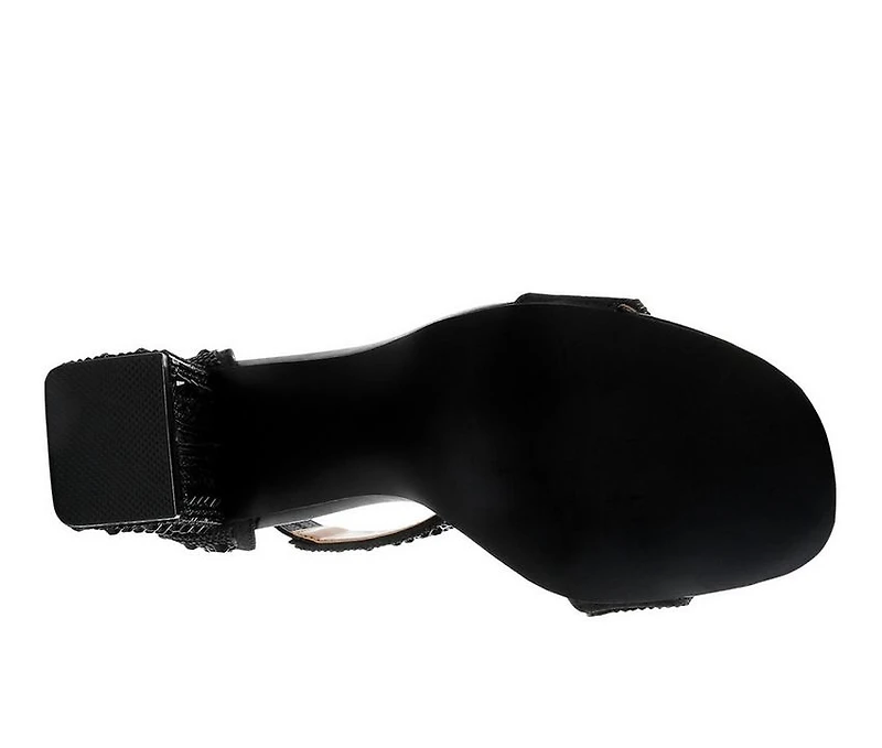 Women's London Rag Cady Rhinestones Dress Sandals