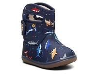 Kids' Bogs Footwear Little Kid & Big Bogg Pixel Shark Rain Boots